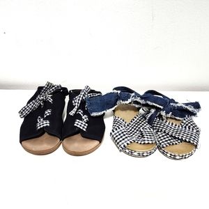 ZARA Baby Girl Summer Sandals Bundle of 2